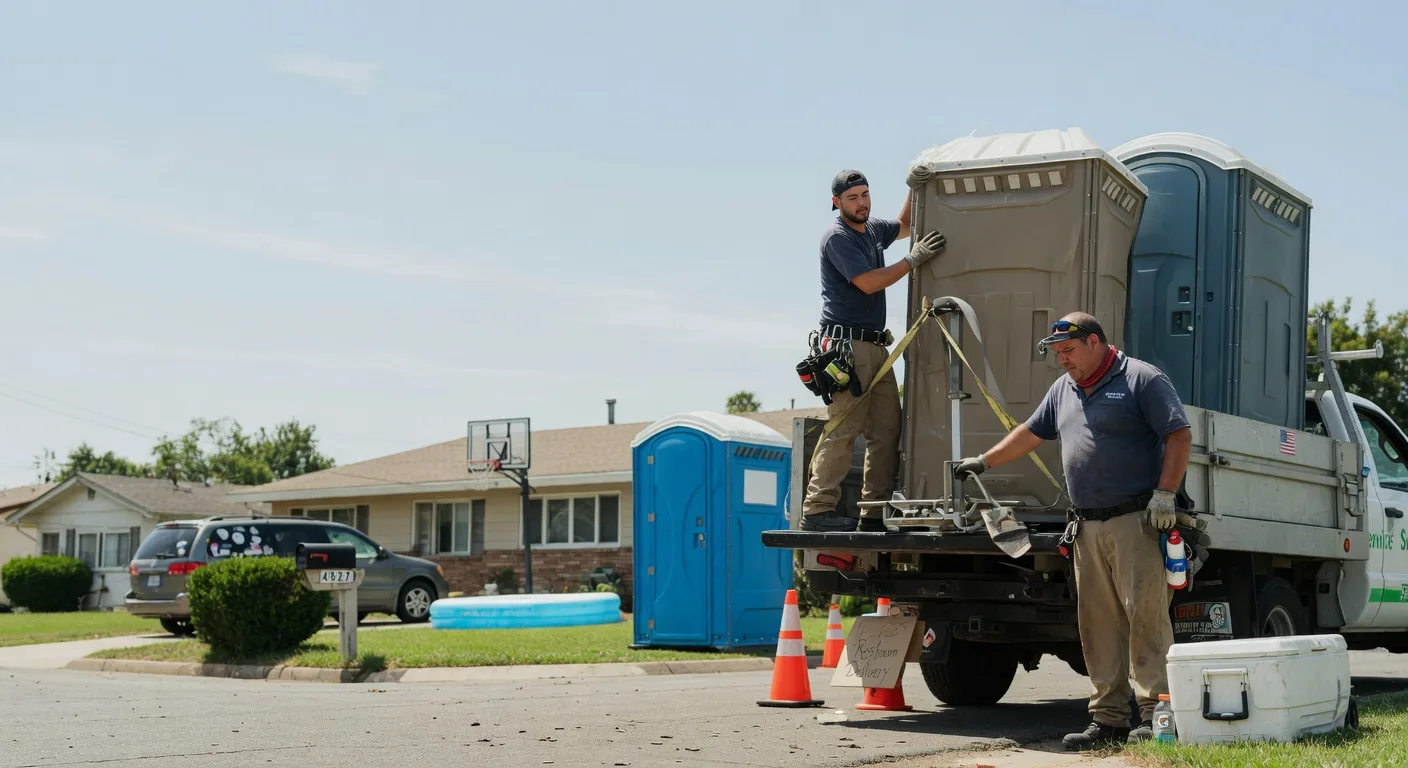 Porta Potty Rental in Roseville, CA near me