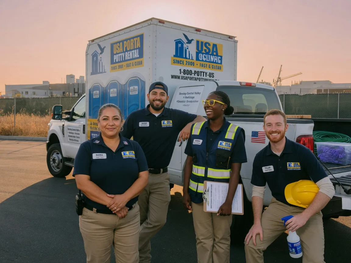 Portable Toilet Rental company in Roseville, CA